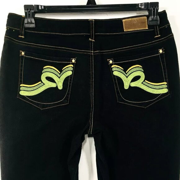 Vtg Rocawear Women’s Jeans Low Rise Boot Cut Sz 13 (32W X 33L ) Streetwear Y2K - Picture 2 of 14